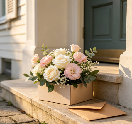 Morning Dew Custom Floral Box Morning Service
