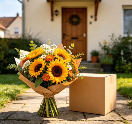 Sunshine Sunflower Themed Delivery Service