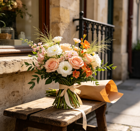 French Natural Style Flower Ribbon Express