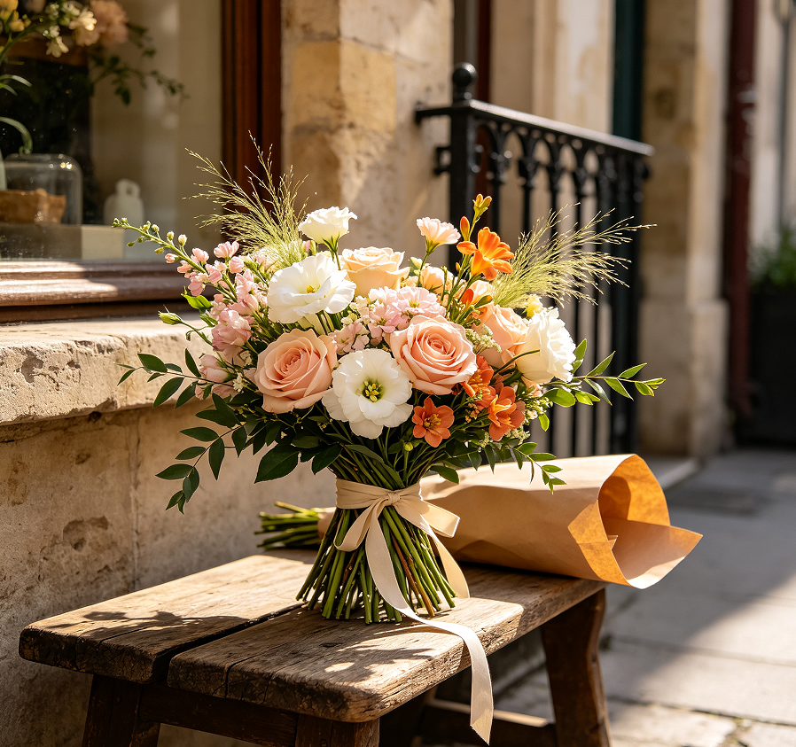 French Natural Style Flower Ribbon Express