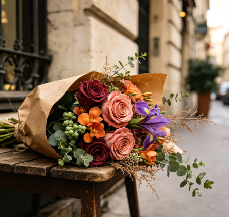 Vintage Artist Collaborative Bouquet Service