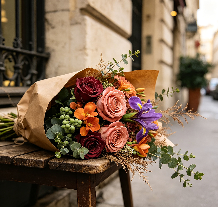Vintage Artist Collaborative Bouquet Service