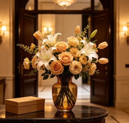 Golden Era Luxury Vase Flower Express